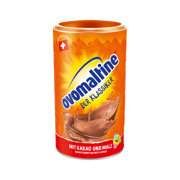 Ovomaltine Der Klassiker, mit Kakao und Malz, 500 Gramm Dose